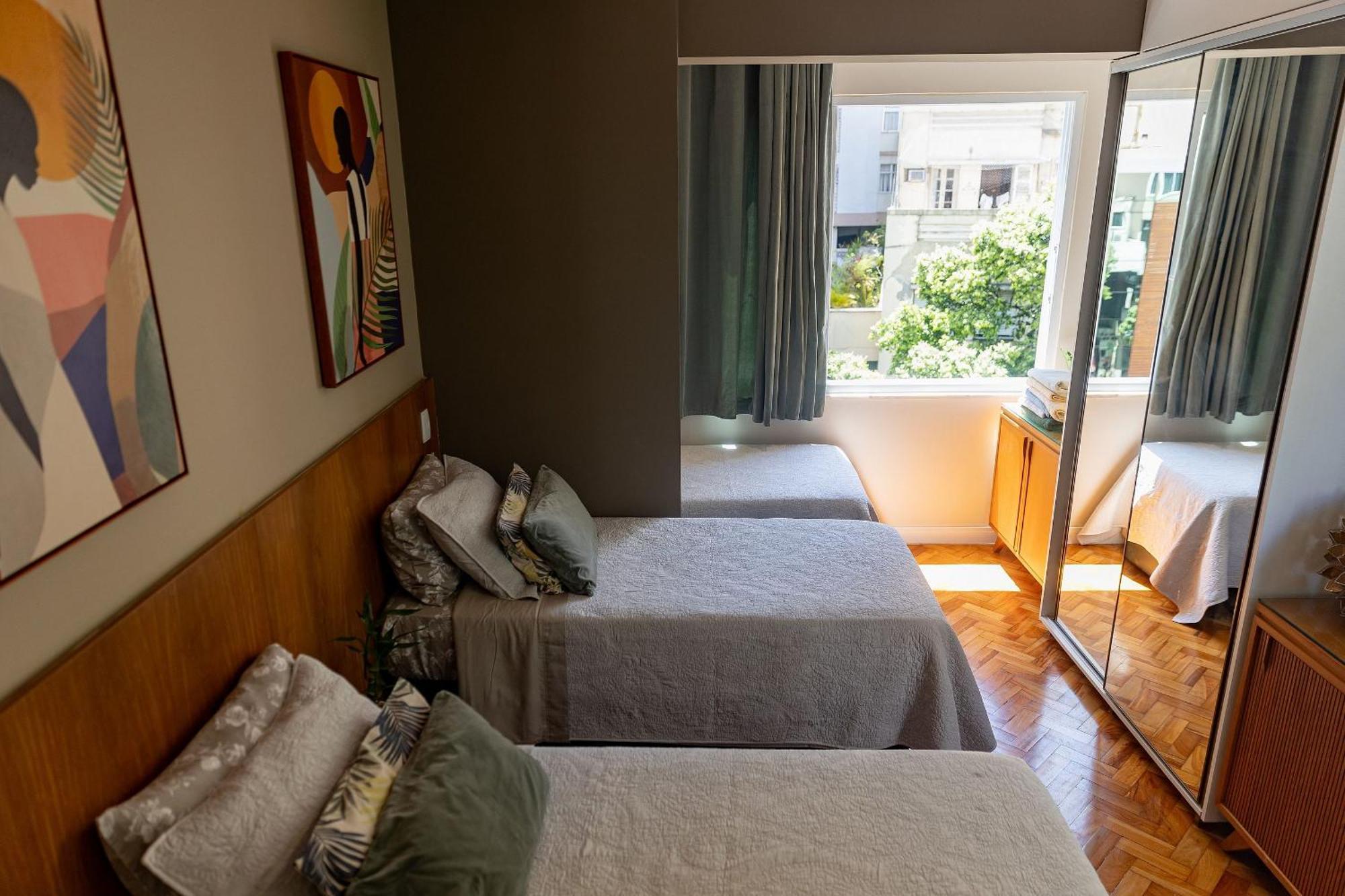 Apartment Moderno Em Copacabana, A 100m Da *