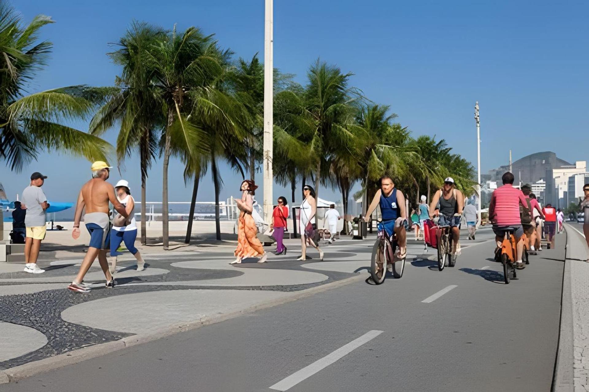 Apartment Moderno Em Copacabana, A 100m Da